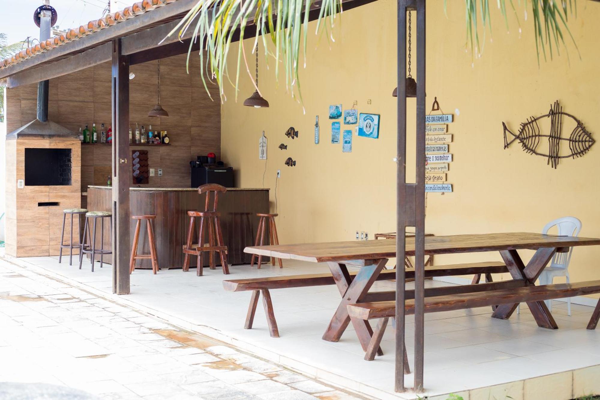 CASAS DE VERANEIO -Temporada - Barra de São Miguel Exterior foto