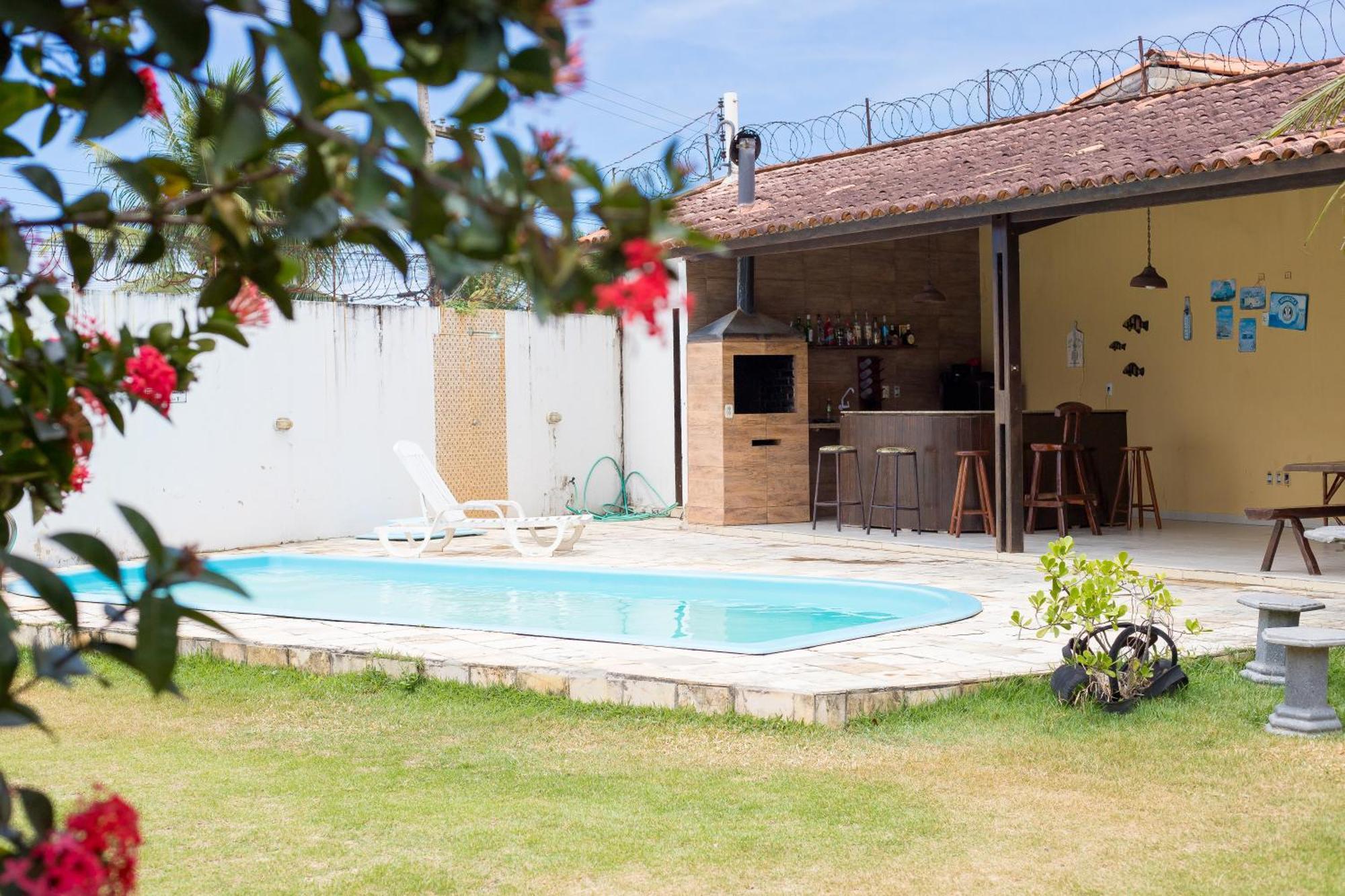 CASAS DE VERANEIO -Temporada - Barra de São Miguel Exterior foto